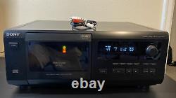 Excellent Vintage 50+1 Compact Disc MULTI CD Changer Player Sony CDP-CX50 Tested