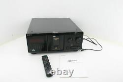 FOR PARTS Sony CDP-CX355 Mega Storage Compact Disc 300 CD Changer Player
