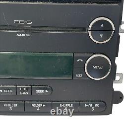 FORD Fusion MERCURY Milan Explorer Radio Stereo 6 Disc Changer MP3 CD Player OEM