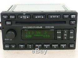 FORD Mercury OEM AUDIOPHILE SAT Radio 6 CD Disc Changer MP3 Player STEREO UNIT