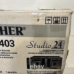 Fisher DAC-2403 Studio 24 CD Management System Compact Disc Player- NEW OPEN BOX