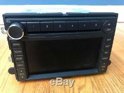 Ford Lincoln OEM Radio GPS Navigation Touch Screen 6 Disc Changer CD Player Navi