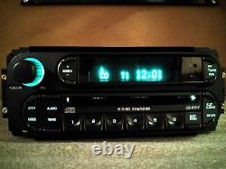 GENUINE DODGE JEEP CHRYSLER RDS CD Player Radio 6 Disc Changer RBQ P05091507AE