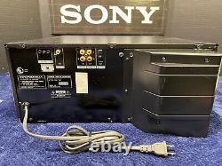 -GUARANTEED REFURB- Sony CDP-M555ES 400 CD Compact Disc Changer/Player ES