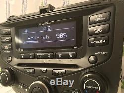 HONDA Accord OEM Factory Stereo Radio Stereo AUX 6 Disc Changer CD Player 7BY1