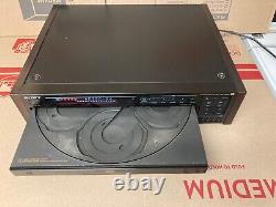 High-End Sony CDP-C85ES 5 DISC Compact Disc Player CD Changer Works Please read