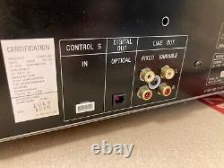 High-End Sony CDP-C85ES 5 DISC Compact Disc Player CD Changer Works Please read