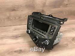 Honda Accord Oem Front CD Player Screen Monitor Radio Receiver 2003-2007