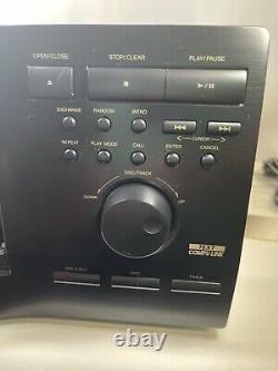 JVC 200-Disc CD Changer Player XL-MC334BK Automatic Changer with Remote & Manual
