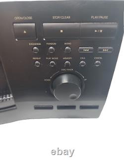 JVC 200-Disc CD Player Compact Disc Automatic Changer Model XL-MC222BK Black