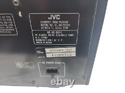 JVC 200-Disc CD Player Compact Disc Automatic Changer Model XL-MC222BK Black