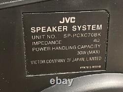 JVC PC-XC70 Stereo System Boombox 10 Disc CD Changer & 2 Cassette Player Tested