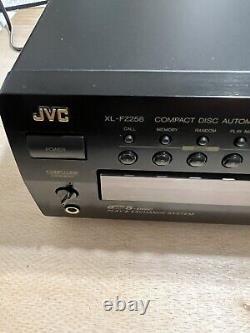 JVC XL-FZ258 5-Disc CD Player Changer VG Tested Fully Working XL-F258BK