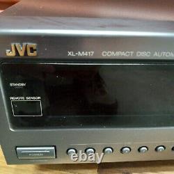 JVC XL-M417TN-CD Player-6 Compact Disc-Home Stereo Automatic Changer Read Desc