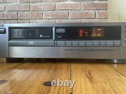 JVC XL-M505TN 6 + 1 Disc Cartridge CD Changer Player withremote. Tested Works