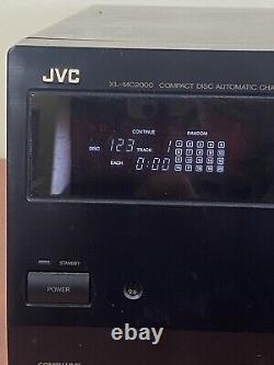 JVC XL-MC2000BK Compact Disc Automatic Changer 200 CD Player. No Remote