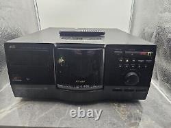 JVC XL-MC222 Compact Disc Player Changer 200 CD Holder & Remote TESTED