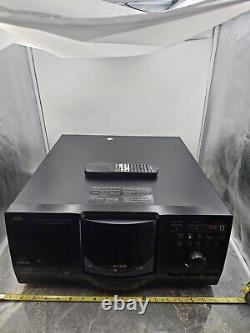 JVC XL-MC222 Compact Disc Player Changer 200 CD Holder & Remote TESTED