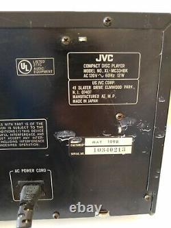 JVC XL-MC334 CD Changer 200 Compact Disc Player HiFi Stereo No Remote