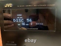 JVC XL-MC334 CD Changer 200 Compact Disc Player, Tested, With Remote & Manual