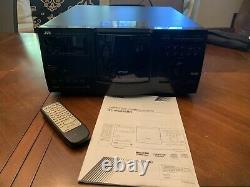 JVC XL-MC334 CD Changer 200 Compact Disc Player, Tested, With Remote & Manual