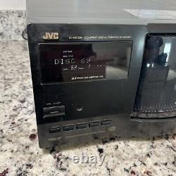 JVC XL-MC334BK 200 CD Compact Disc Changer Player Carousel Style No Remote WORKS