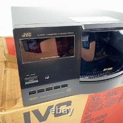 JVC XL-MC334BK 200 Disc CD Automatic Changer Player With Remote Box Tested