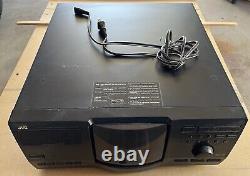 JVC XL-MC334BK 200 Disc Changer CD Player Cord With 70-80s Rock Collection 100+