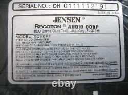 Jensen XCH6RF 6 Disc CD Compact Disc Changer Audio Player Open Box