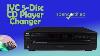 Jvc 5 Disc Compact Disc Changer XL F108 Remoteless Function CD Player Product Demonstration