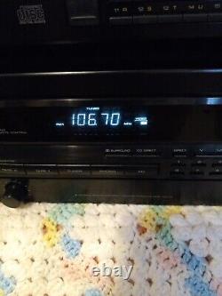 KENWOOD HOME STEREO SYSTEM, stereo Receiver, 6 Disc Cd Changer, dual Cassette