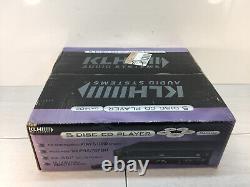 KLH DA1402 5-Disc CD Simultaneous Player Changer (New Sealed)