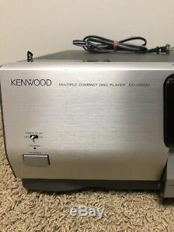 Kenwood 200-Compact Disc Multiple CD Player Changer CD-2260M