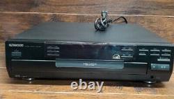 Kenwood CD-404 5 Disc Stereo Digital CD Carousel Changer Player Fully Functional