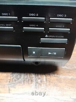 Kenwood CD-404 5 Disc Stereo Digital CD Carousel Changer Player Fully Functional