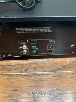 Kenwood CD-404 5 Disc Stereo Digital CD Carousel Changer Player Fully Functional