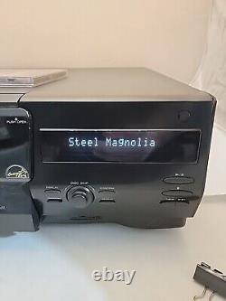 Kenwood CD-424M Multiple Compact Disc Player 200 Disc Changer Works. Vtg