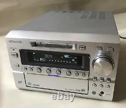 Kenwood Hd5md Mini Disc Player Recorder Mdlp 3 CD Changer Receiver Am/fm Tuner