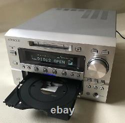 Kenwood Hd5md Mini Disc Player Recorder Mdlp 3 CD Changer Receiver Am/fm Tuner