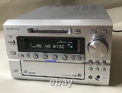 Kenwood Hd5md Mini Disc Player Recorder Mdlp 3 CD Changer Receiver Am/fm Tuner