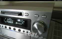 Kenwood Hd5md Mini Disc Player Recorder Mdlp 3 CD Changer Receiver Am/fm Tuner