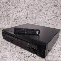 L? K? Sony RCD-W500C 5 Disc CD Changer & CD Recorder withRemote Tested Works