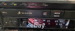 L? K? Sony RCD-W500C 5 Disc CD Changer & CD Recorder withRemote Tested Works
