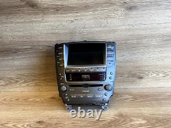 Lexus Is250 Is350 Front Navigation Radio Gps Stereo Headunit Screen Oem 06-08