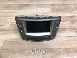 Lexus Oem Is250 Is350 Front Navigation Radio Gps Stereo Headunit Screen 06-08