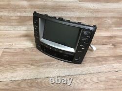 Lexus Oem Is250 Is350 Front Navigation Radio Gps Stereo Headunit Screen 06-08