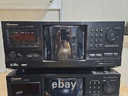 Lot Pioneer DV-F727 DVD & PD-F100301 CD 301 Disc Changer Player Remotes Tested