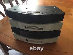 Lot of 4 Bose Multi-Disc 5 CD Changer Player Acoustic Wave AS IS for Parts Only
