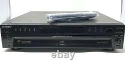 MINT Sony DVP-NC655P CD/DVD 5 Disc Player Changer withOEM Remote & Cables TESTED