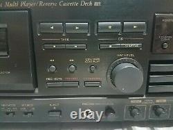 MINT TEAC Tape player recorder 3 disc CD player changer Model AD 600